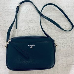 Michael Kors Black Leather Crossbody